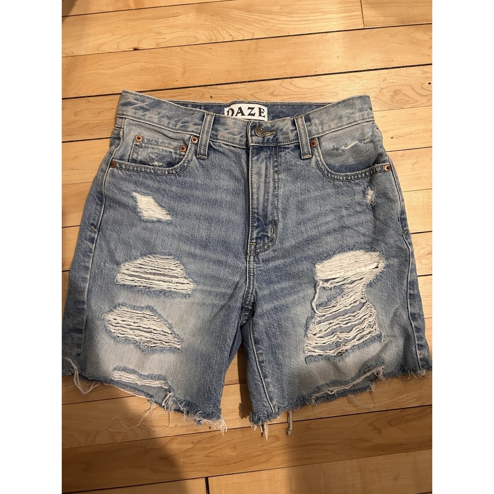 Daze Denim Slouch 90s‎ Shorts Light wash Size 24